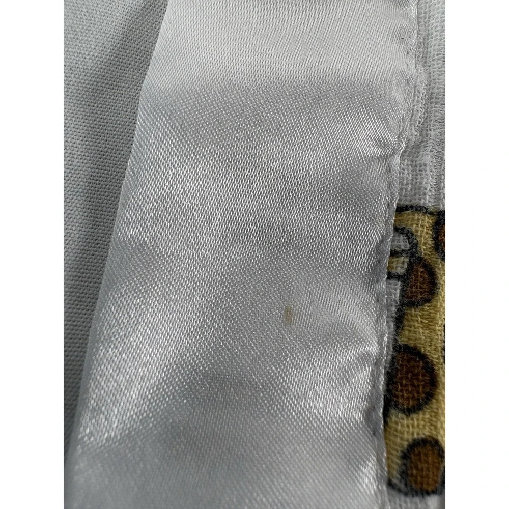 Aden + Anais Lovey Baby Security Blanket Giraffe White Satin Trim Muslin 16.5